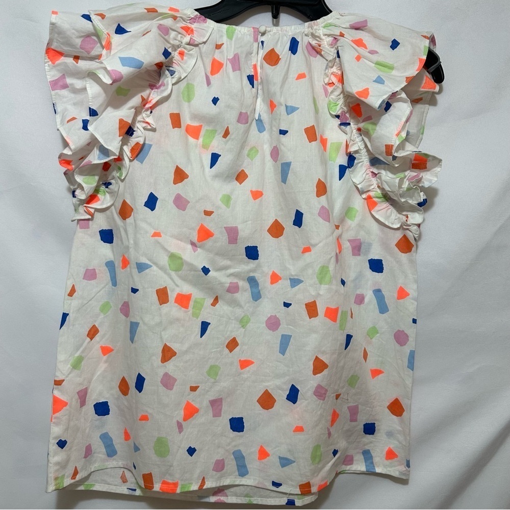 THML Multicolor Abstract Print Blouse - Picture 7 of 11